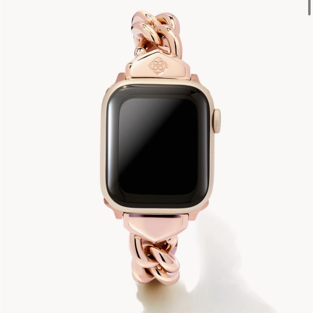🎁🆕 KENDRA SCOTT Rose Gold Whitley Apple Watch Strap